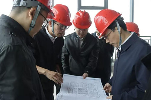 中国石化销售股份有限公司四川石油分公司赴高新·创智谷调研中石化乐山分公司装修项目