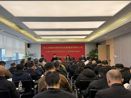 压实责任 筑牢权益 保障防线 高发展集团召开在建工程项目农民工工资 核查专题会