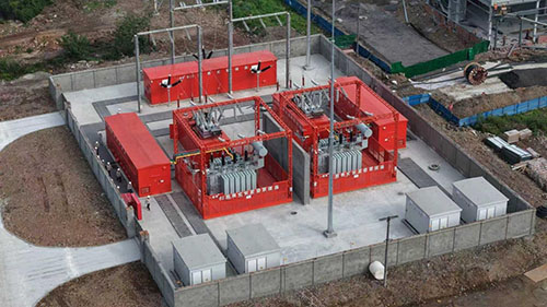 攻坚百日务实干 电力赋能创实绩｜乐山高新区西部片区110千伏临时输变电工程如期投运