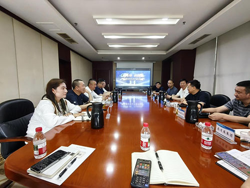 深化务实合作 共筑产业高地 大连辽渔国际水产品市场有限公司到乐山高新区考察交流
