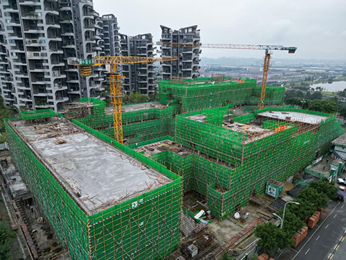 喜封主体，筑启新篇 | 三千里商业综合体建设项目主体结构全面封顶